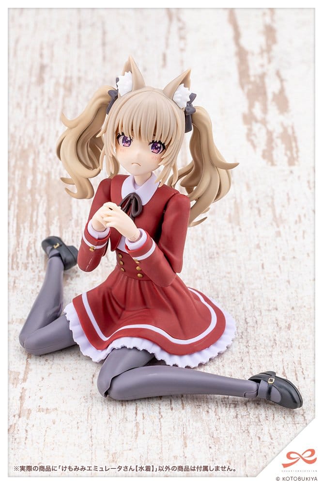 Sousaishojoteien Plastic Model Kit 1/10 Animal Ears Emulator Swim Style 17 cm Image 18