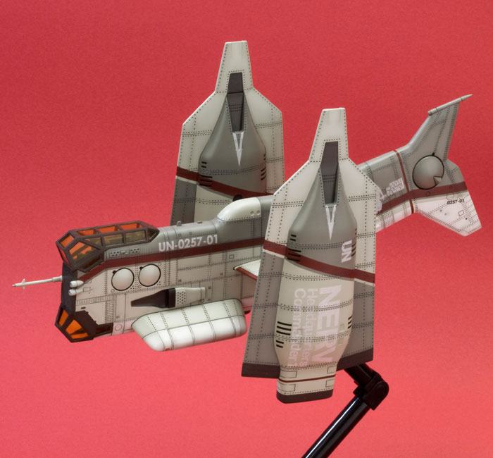 Evangelion: 3.0 Plastic Model Kit 1/100 Vertical Take-Off & Landing Aircraft YAGR-N101 (Reproduction) 19 cm Image 3