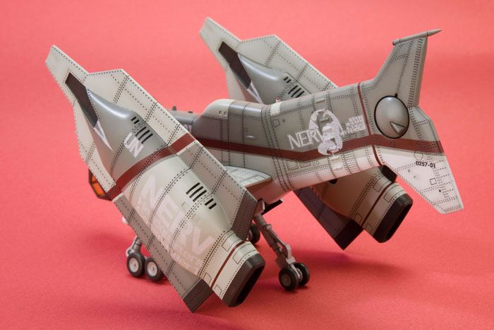 Evangelion: 3.0 Plastic Model Kit 1/100 Vertical Take-Off & Landing Aircraft YAGR-N101 (Reproduction) 19 cm Image 15