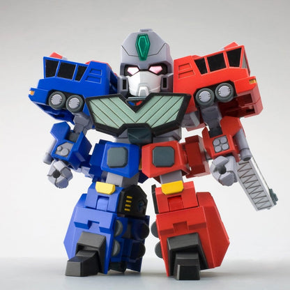 The King of Braves GaoGaiGar D-Style Plastic Model Kit Cho Ryu Jin (Reproduction) 10 cm Image 3