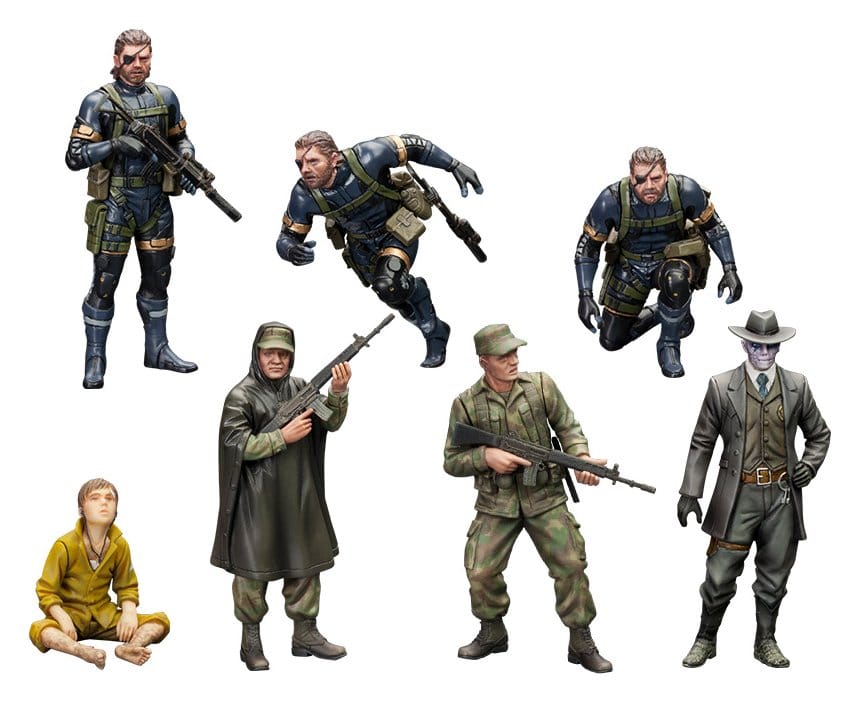Metal Gear Solid V Plastic Model Kit 1/35 Metal Gear Solid Ground Zero Set 5 cm Image 1