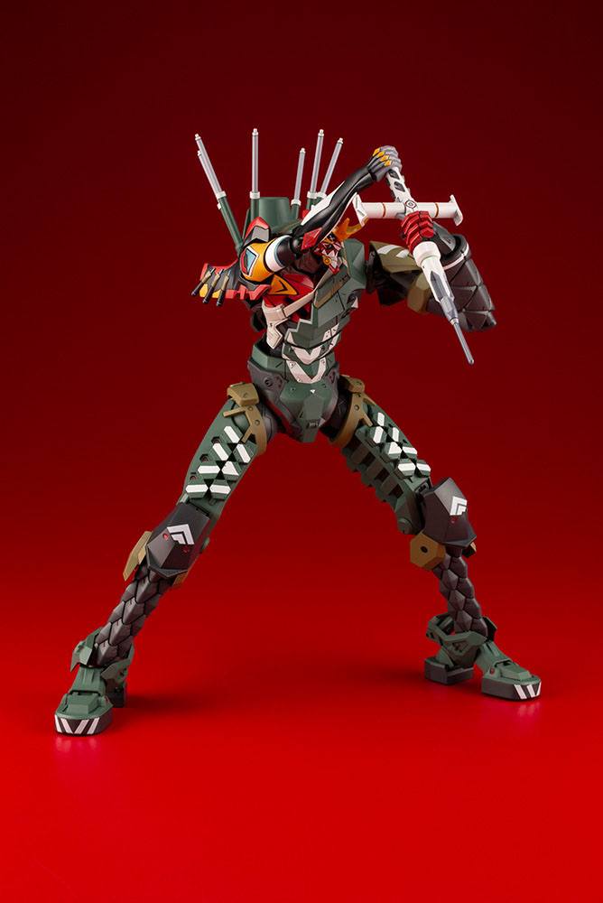 Evangelion 4.0 Plastic Model Kit 1/400 Evangelion Production Model-New 02 JA-02 Body Assembly Cannibalized) (Reproduction) 22 cm Image 10
