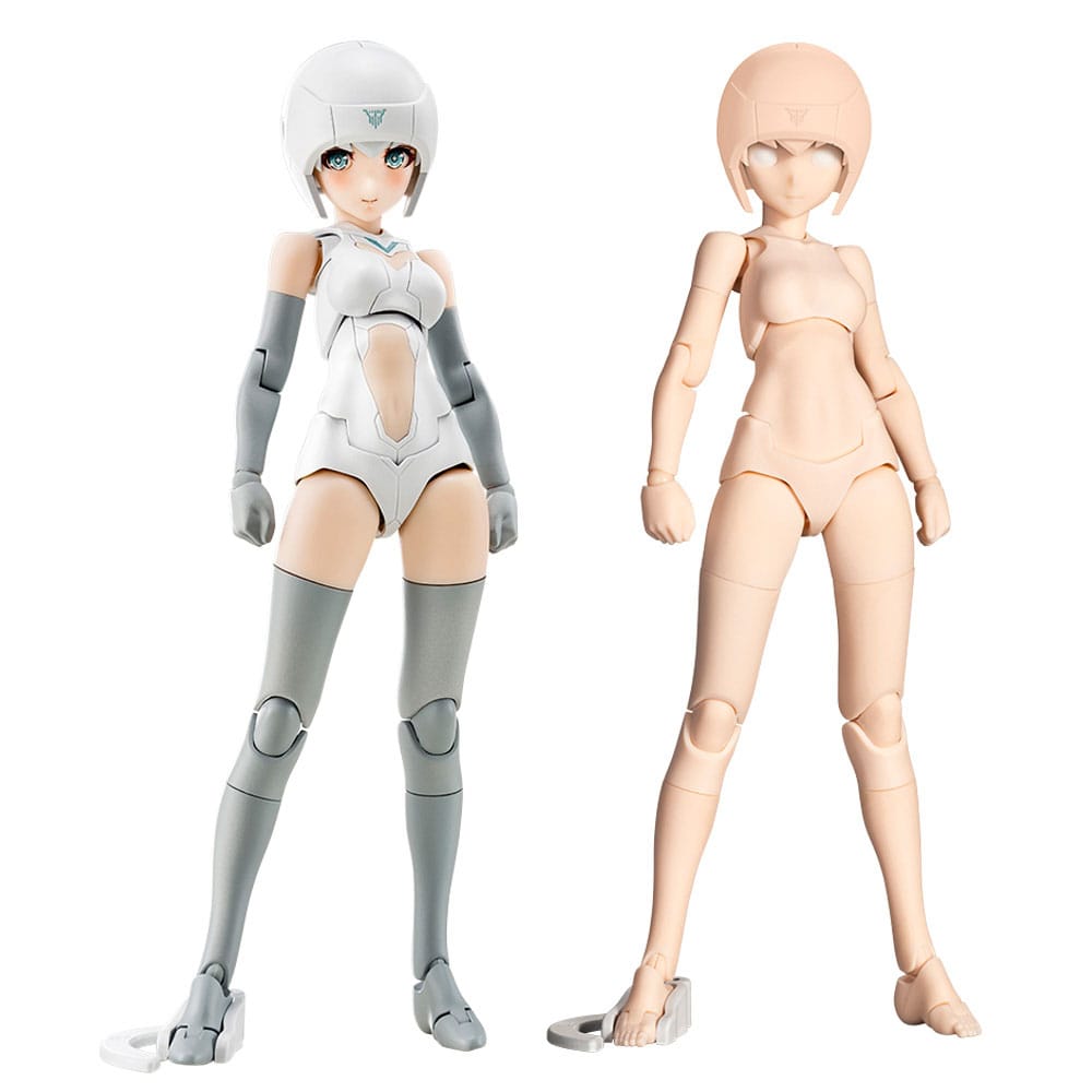 Megami Device Model Kit Zubehör-Set B1R-M Chassis Kit Skin Color A (Reproduction) 14 cm Image 1