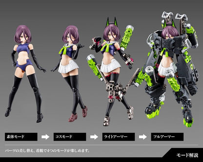 Megami Device Plastic Model Kit 1/1 Buster Doll Tank (Reproduction) 18 cm Image 10