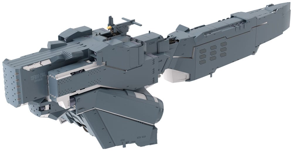 Legend of the Galactic Heroes: Die Neue These Plastic Model Kit Free Planets Alliance Forces Battleship Hyperion 30 cm Image 1