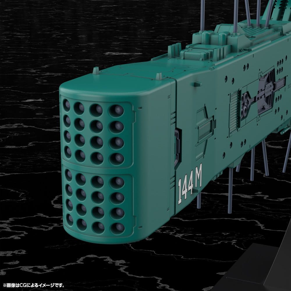 Legend of the Galactic Heroes: Die Neue These Plastic Model Kit 1/3000 Free Planets Alliance 13th Fleet Flagship Hyperion 31 cm Image 10