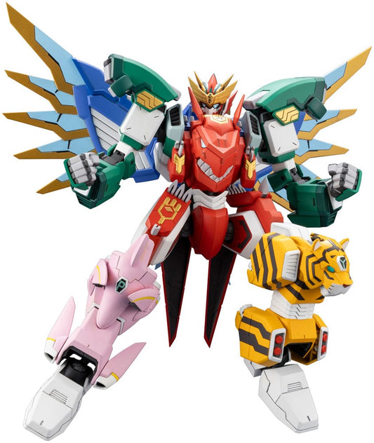 The Red Ranger Becomes an Adventurer in Another World Plastic Model Kit Maximum Kizuna Kaiser 17 cm Image 1