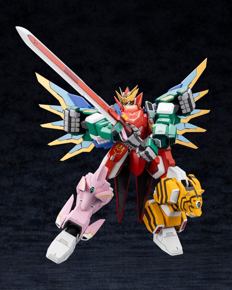 The Red Ranger Becomes an Adventurer in Another World Plastic Model Kit Maximum Kizuna Kaiser 17 cm Image 9