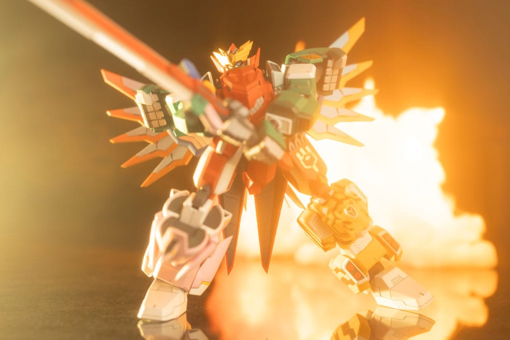 The Red Ranger Becomes an Adventurer in Another World Plastic Model Kit Maximum Kizuna Kaiser 17 cm Image 10