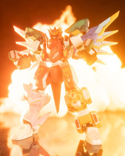 The Red Ranger Becomes an Adventurer in Another World Plastic Model Kit Maximum Kizuna Kaiser 17 cm Image 11