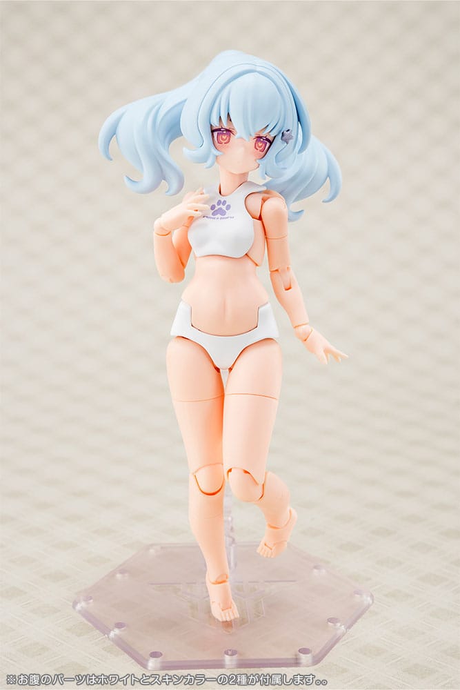 Megami Device Plastic Model Kit 1/1 Puni Mofu Yuki Tu 15 cm Image 12