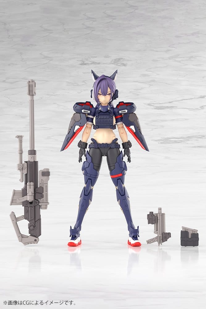 Megami Device Plastic Model Kit 1/1 Yggdrasis Skoll Sharpshooter 16 cm Image 5