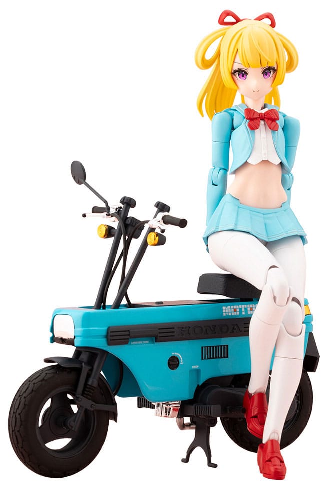 Megami Device Buster Doll Series Plastic Model Kit 1/1 Knight Alice with Honda AB12 Motocompo 15 cm Image 1