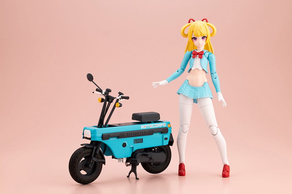 Megami Device Buster Doll Series Plastic Model Kit 1/1 Knight Alice with Honda AB12 Motocompo 15 cm Image 12