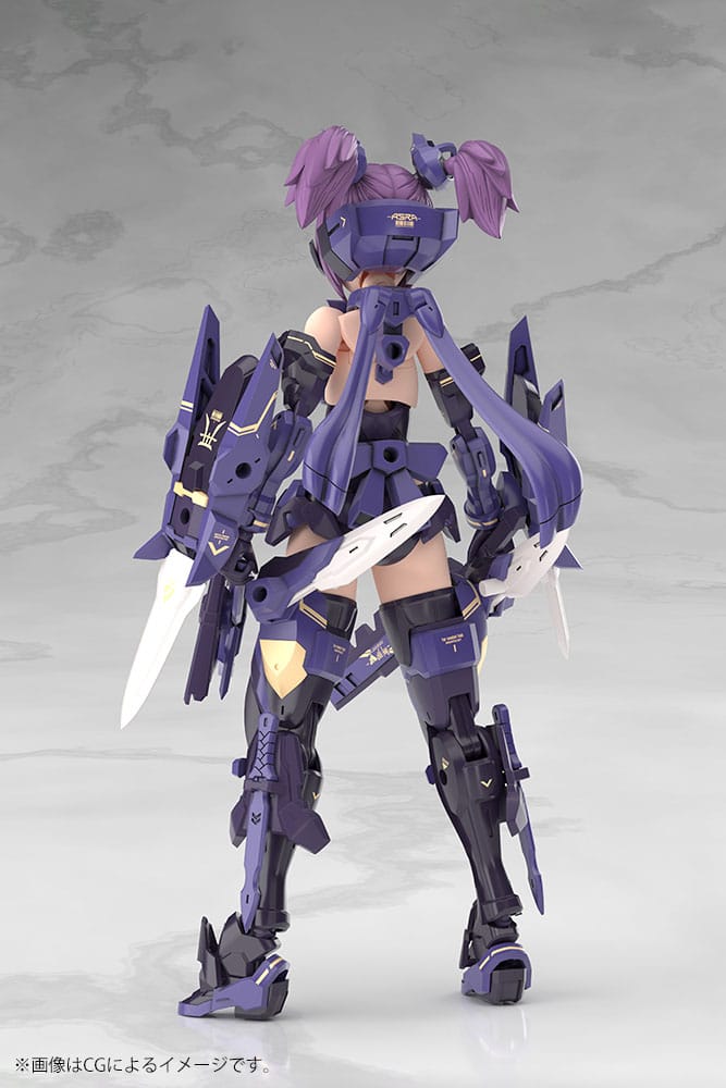 Megami Device Plastic Model Kit 1/1 Asra Ninja Kaname Shadow Edition Full Package 14 cm Image 4