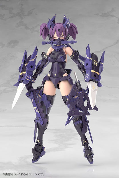 Megami Device Plastic Model Kit 1/1 Asra Ninja Kaname Shadow Edition Full Package 14 cm Image 5