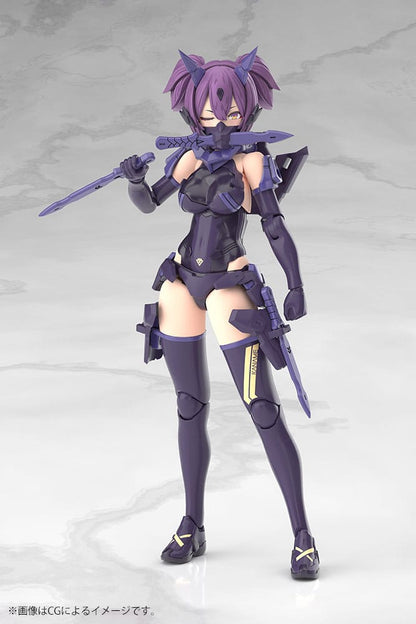 Megami Device Plastic Model Kit 1/1 Asra Ninja Kaname Shadow Edition Full Package 14 cm Image 7