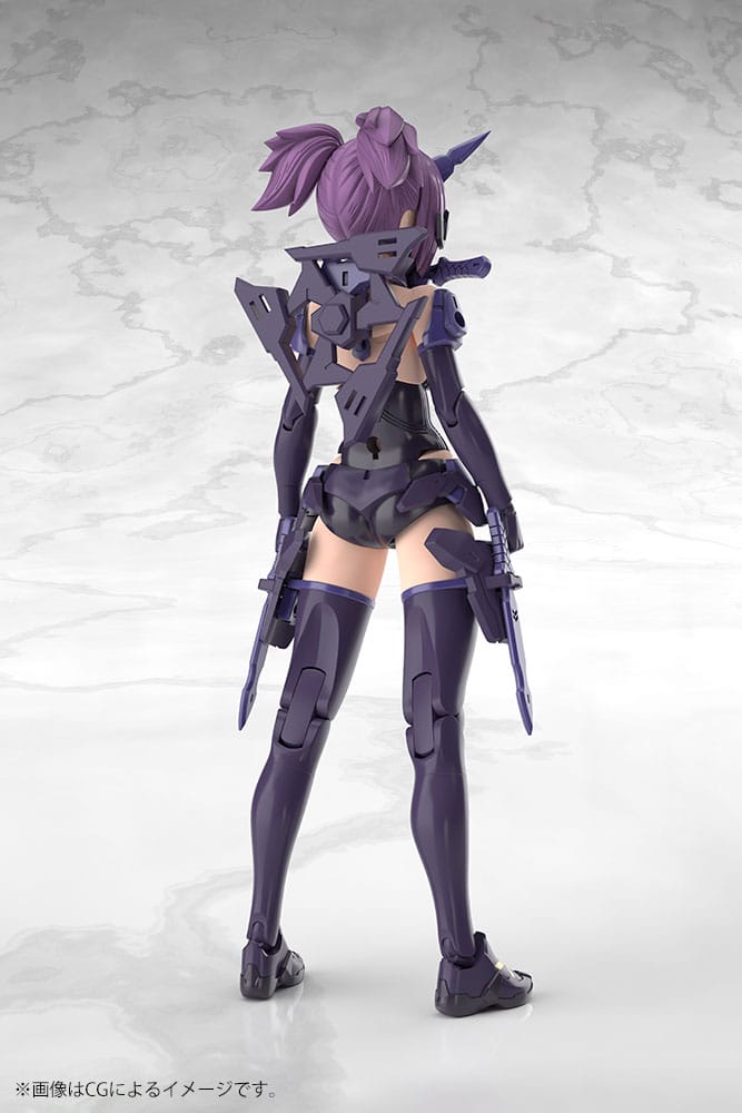 Megami Device Plastic Model Kit 1/1 Asra Ninja Kaname Shadow Edition Full Package 14 cm Image 8