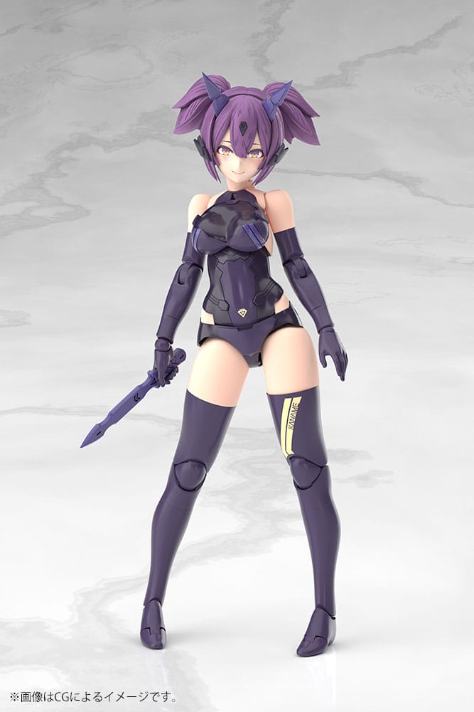 Megami Device Plastic Model Kit 1/1 Asra Ninja Kaname Shadow Edition Full Package 14 cm Image 15