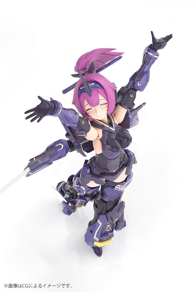 Megami Device Plastic Model Kit 1/1 Asra Archer Kizuna Shadow Edition Full Package 14 cm Image 5