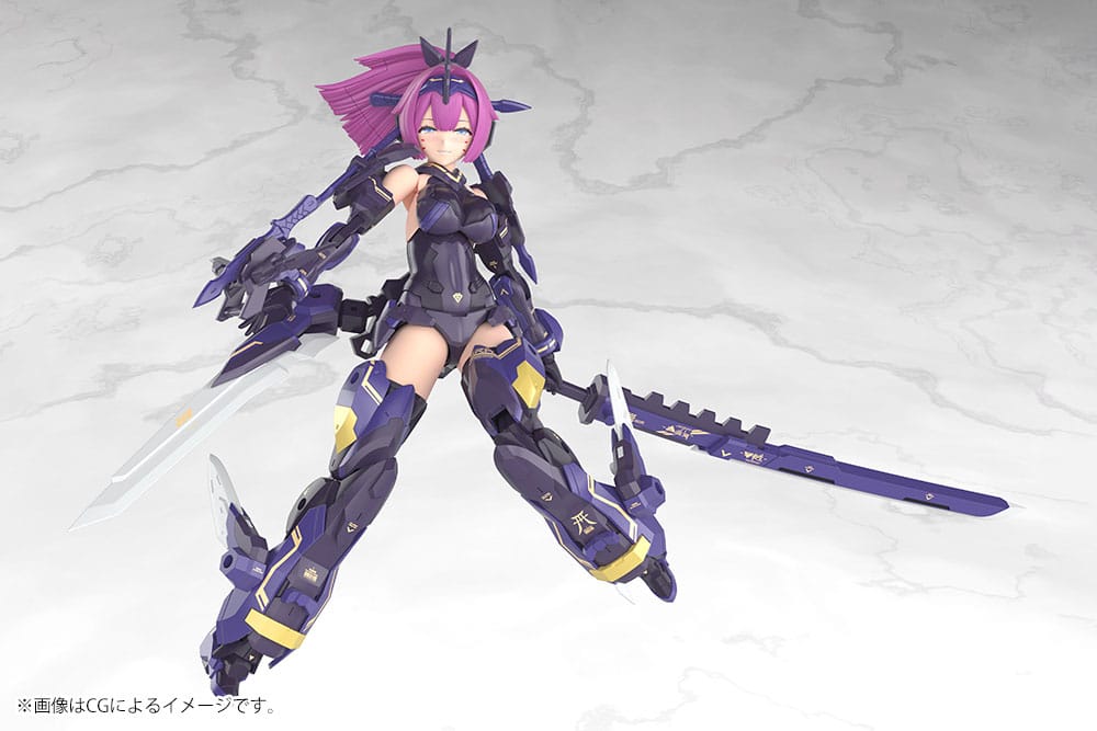 Megami Device Plastic Model Kit 1/1 Asra Archer Kizuna Shadow Edition Full Package 14 cm Image 7