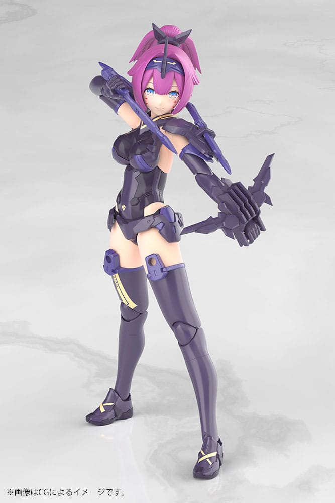 Megami Device Plastic Model Kit 1/1 Asra Archer Kizuna Shadow Edition Full Package 14 cm Image 8