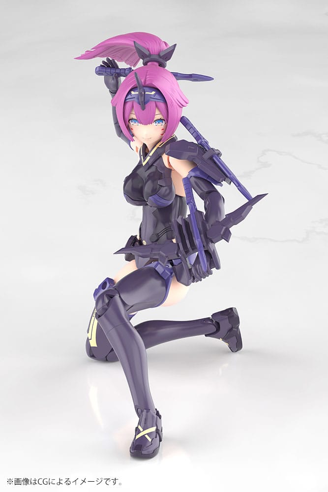 Megami Device Plastic Model Kit 1/1 Asra Archer Kizuna Shadow Edition Full Package 14 cm Image 10