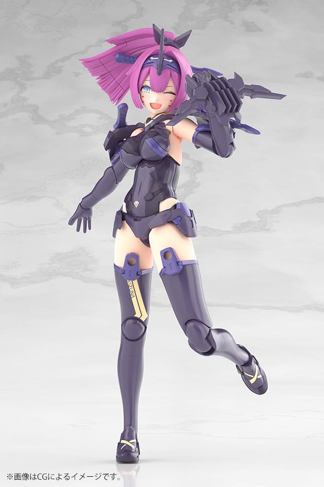 Megami Device Plastic Model Kit 1/1 Asra Archer Kizuna Shadow Edition Full Package 14 cm Image 12