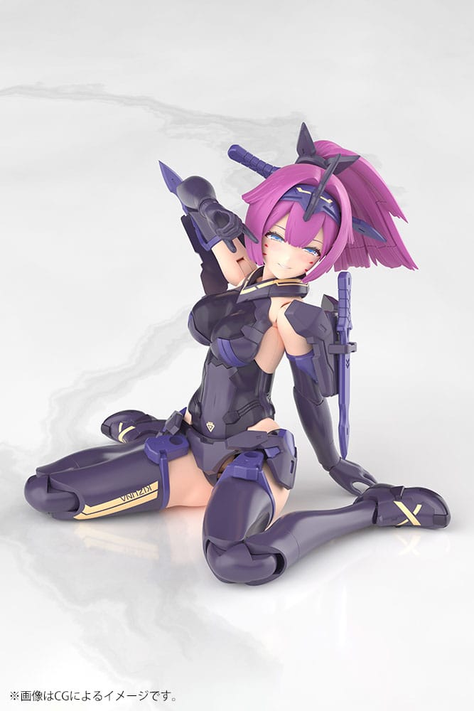 Megami Device Plastic Model Kit 1/1 Asra Archer Kizuna Shadow Edition Full Package 14 cm Image 13