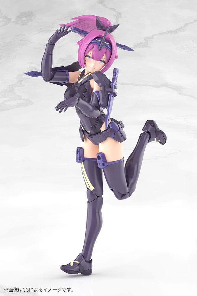 Megami Device Plastic Model Kit 1/1 Asra Archer Kizuna Shadow Edition Full Package 14 cm Image 14