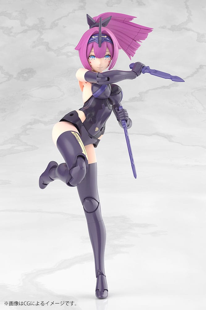 Megami Device Plastic Model Kit 1/1 Asra Archer Kizuna Shadow Edition Full Package 14 cm Image 19