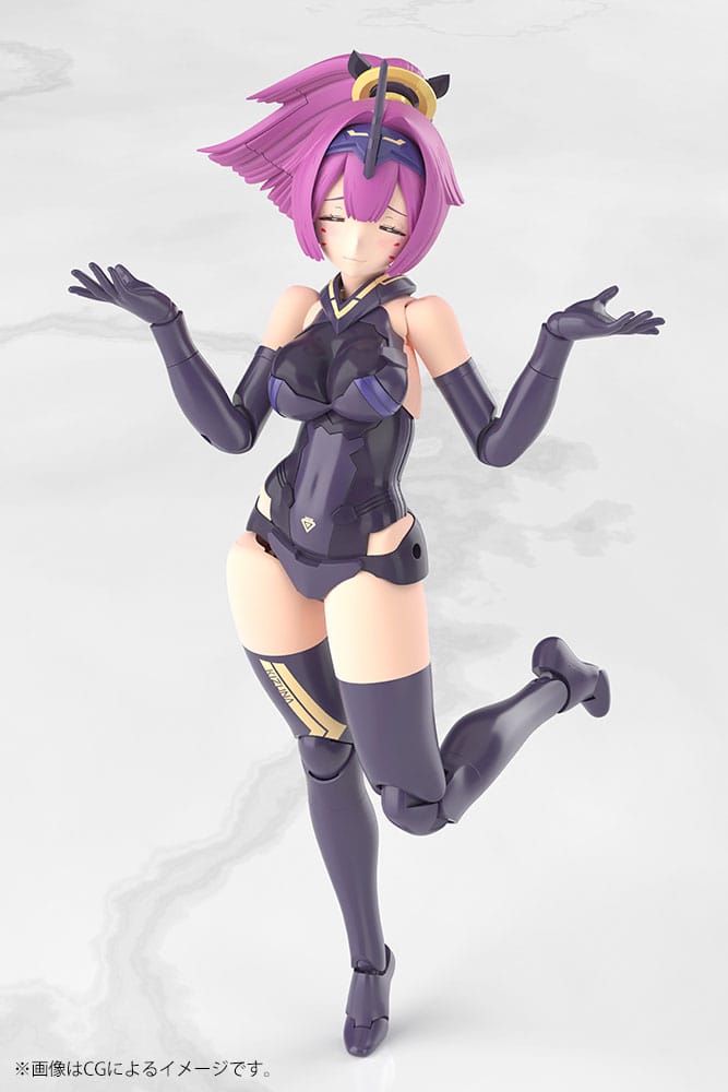 Megami Device Plastic Model Kit 1/1 Asra Archer Kizuna Shadow Edition Full Package 14 cm Image 21