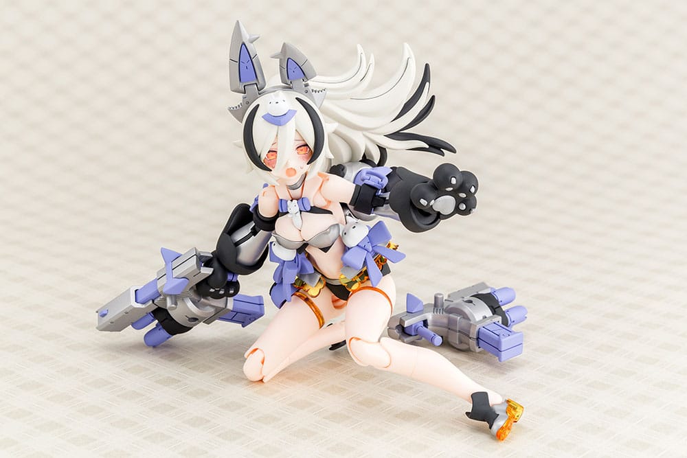 Megami Device Plastic Model Kit 1/1 Puni Mofu Gin Lang 16 cm Image 8