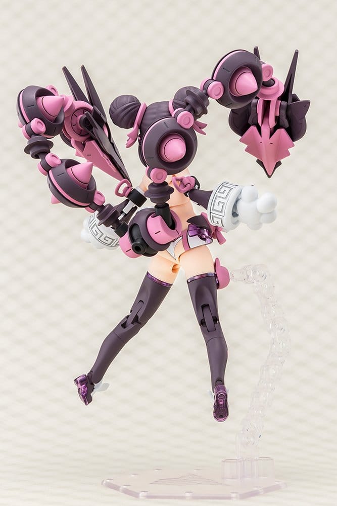 Megami Device Plastic Model Kit 1/1 Puni Mofu Long 14 cm Image 3
