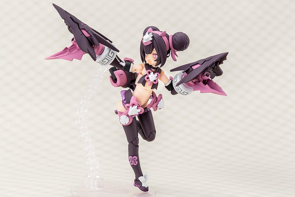 Megami Device Plastic Model Kit 1/1 Puni Mofu Long 14 cm Image 6