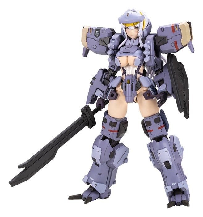Front Mission Plastic Model Kit Non Zenith Girl Gray Ver. 16 cm Image 1