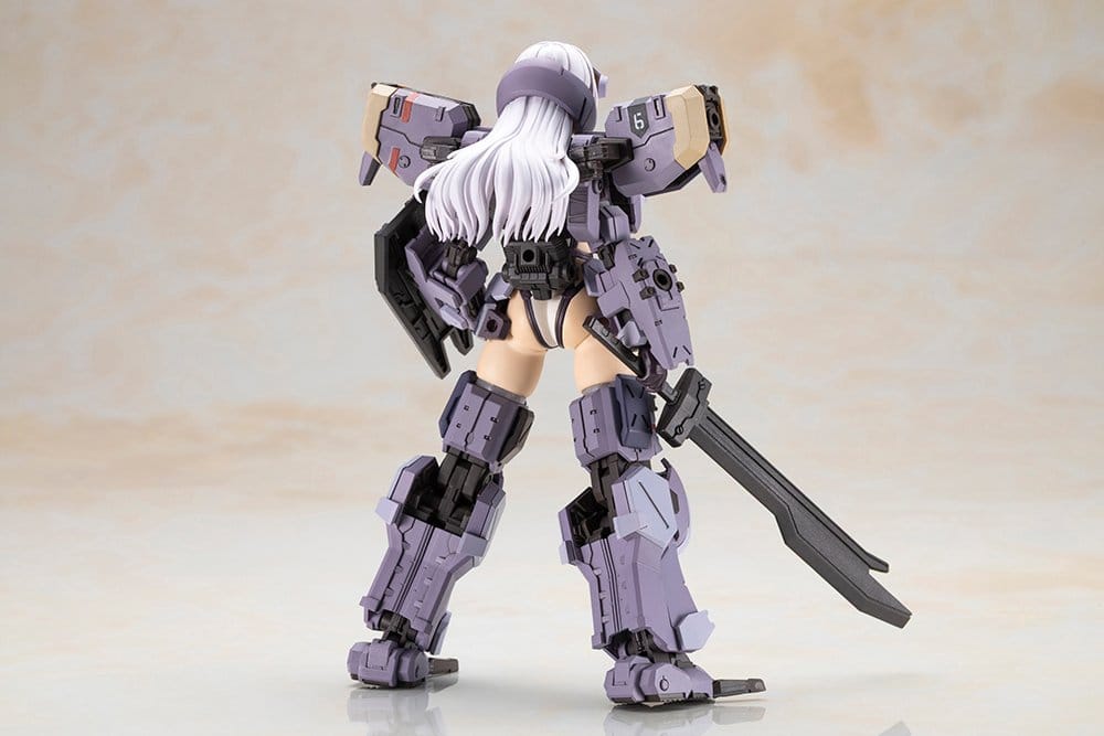 Front Mission Plastic Model Kit Non Zenith Girl Gray Ver. 16 cm Image 3