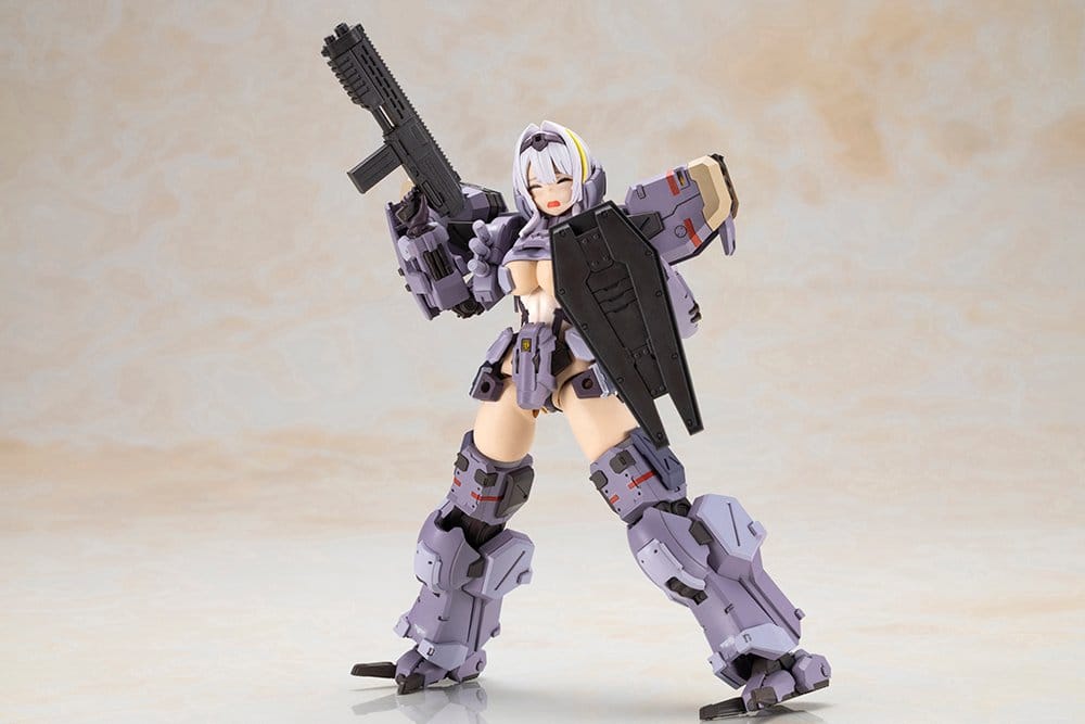 Front Mission Plastic Model Kit Non Zenith Girl Gray Ver. 16 cm Image 6
