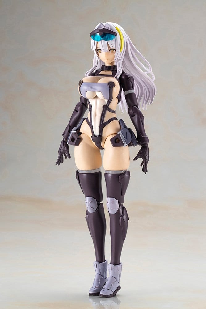 Front Mission Plastic Model Kit Non Zenith Girl Gray Ver. 16 cm Image 9