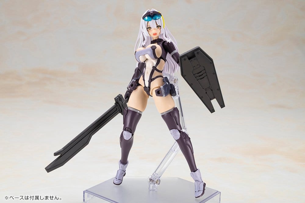 Front Mission Plastic Model Kit Non Zenith Girl Gray Ver. 16 cm Image 13