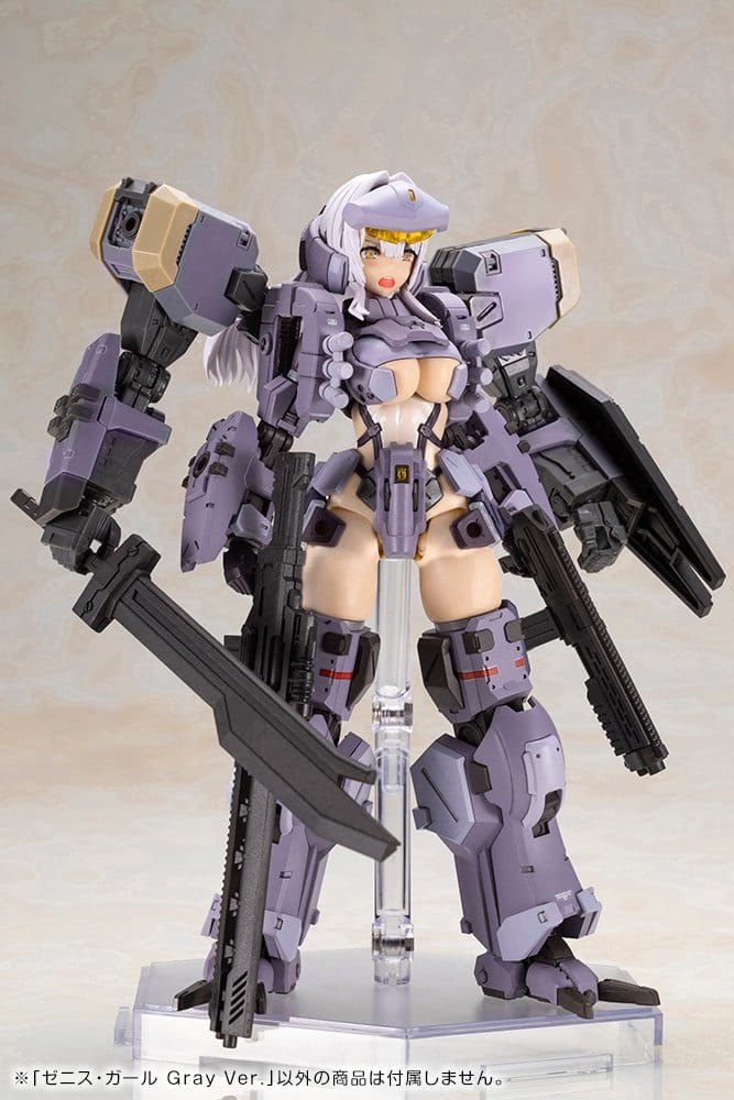 Front Mission Plastic Model Kit Non Zenith Girl Gray Ver. 16 cm Image 20