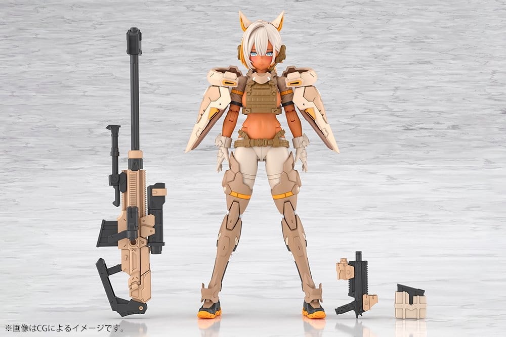 Megami Device Plastic Model Kit 1/1 Yggdrasis Skoll Sharpshooter Tempest 16 cm Image 12
