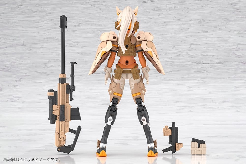 Megami Device Plastic Model Kit 1/1 Yggdrasis Skoll Sharpshooter Tempest 16 cm Image 13