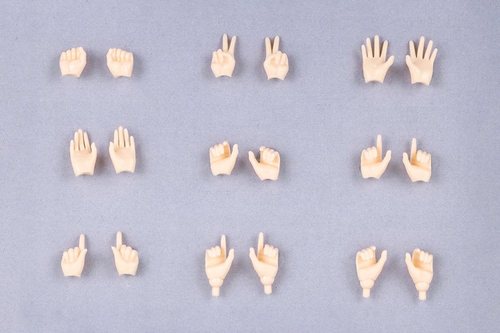 Megami Device M.S.G 09 Zubehör Set 1/1 Hand Set Skin Color A Image 2