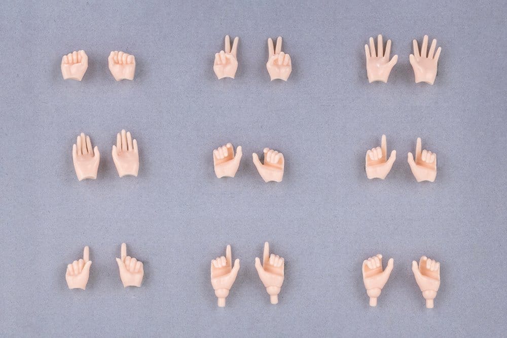 Megami Device M.S.G 09 Zubehör Set 1/1 Hand Set Skin Color B Image 2