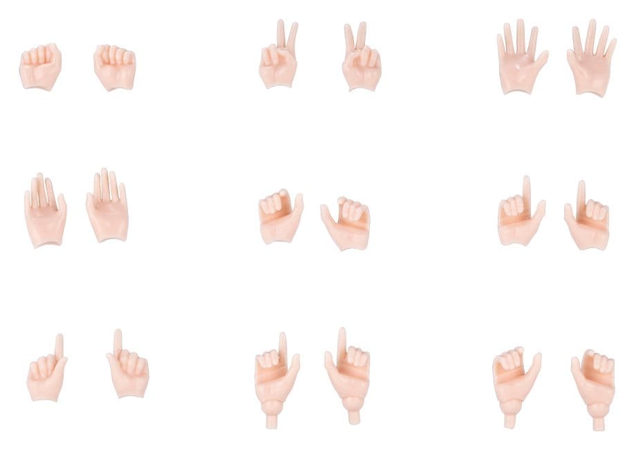 Megami Device M.S.G 09 Zubehör Set 1/1 Hand Set Skin Color B Image 1