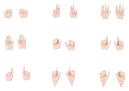 Megami Device M.S.G 09 Zubehör Set 1/1 Hand Set Skin Color B Image 1