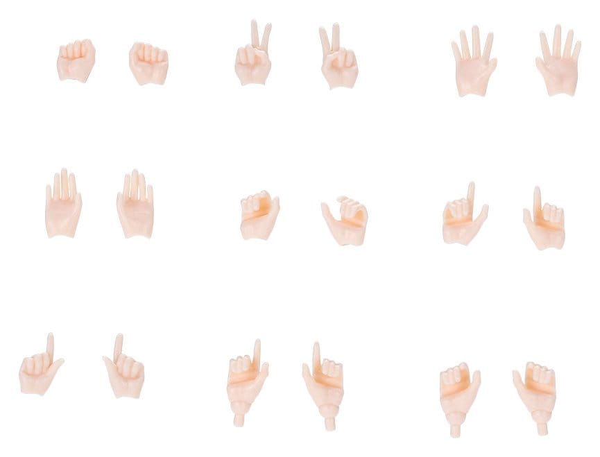 Megami Device M.S.G. Zubehör-Set für Plastic Model Kits 09 Hand Set Skin Color C Image