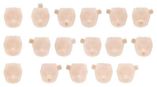 Megami Device M.S.G. Zubehör-Set für Plastic Model Kits 10 Face Set Puni Mofu 01 Skin Color A Image