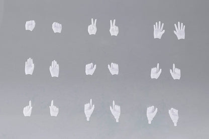 Megami Device M.S.G. Zubehör-Set für Plastic Model Kits 1/1 09 Hand Set Skin Color White Image 2